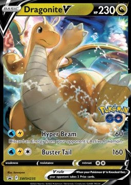 [ENG][NM] Karta Pokemon Dragonite V 235 - SWSH08: Fusion Strike