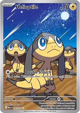 [ENG][NM] Karta Pokemon Helioptile 143 - Mega Evolution Base Set