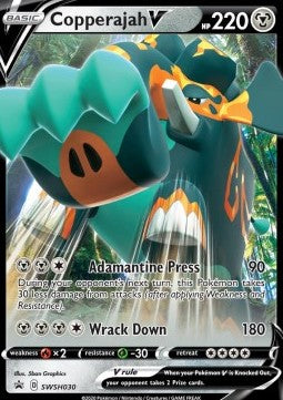 [ENG][NM] Karta Pokemon Copperajah V 30 - Sword & Shield Promos