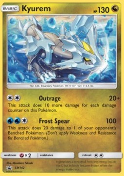 [ENG][NM] Karta Pokemon Kyurem SM142 - SM Black Star Promos