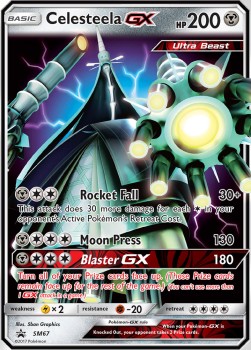 [ENG][NM] Karta Pokemon Celesteela GX SM67 - SM Black Star Promos