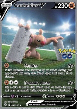[ENG][NM] Karta Pokemon Conkeldurr V 074/078 - Pokémon GO