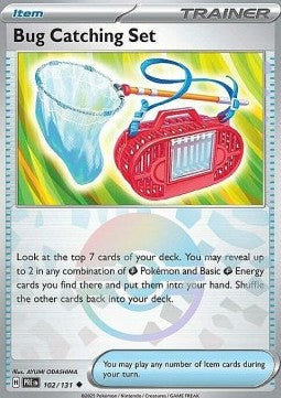 [ENG][NM] Karta Pokemon Bug Catching Set 102/131 - Prismatic Evolutions [Pokeball Reverse]