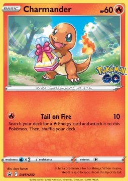 [ENG][NM] Karta Pokemon Charmander 232 - SWSH08: Fusion Strike [Holo]