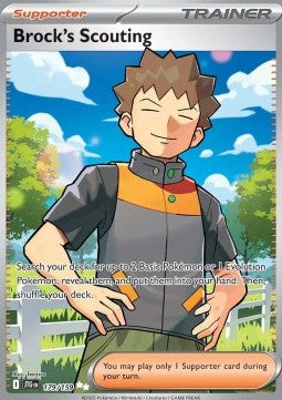 [ENG][NM] Karta Pokemon Brock's Scouting 179 - Journey Together
