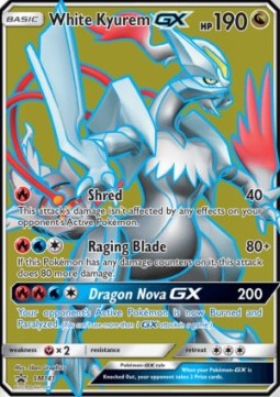 [ENG][NM] Karta Pokemon White Kyurem GX 141 - SM Black Star Promos