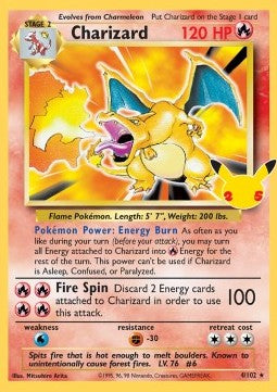 [ENG][NM] Karta Pokemon Charizard bs4 - Celebrations