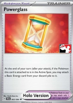 [ENG][NM] Karta Pokemon Powerglass 063/064 - Shrouded Fable [Cosmos Holo + Prize Pack Stamp]