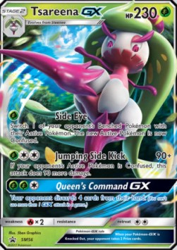 [ENG][NM] Karta Pokemon Tsareena GX SM56 - SM Black Star Promos