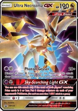 [ENG][NM] Karta Pokemon Ultra Necrozma GX 126 - SM Black Star Promos