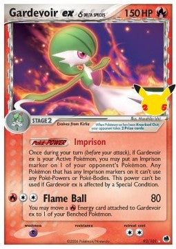 [ENG][NM] Karta Pokemon Gardevoir ex δ Delta Species 093/102 - Celebrations