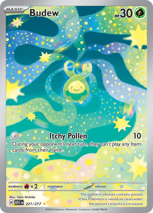 [ENG][NM] Karta Pokemon Budew 221/217 - Ascended Heroes