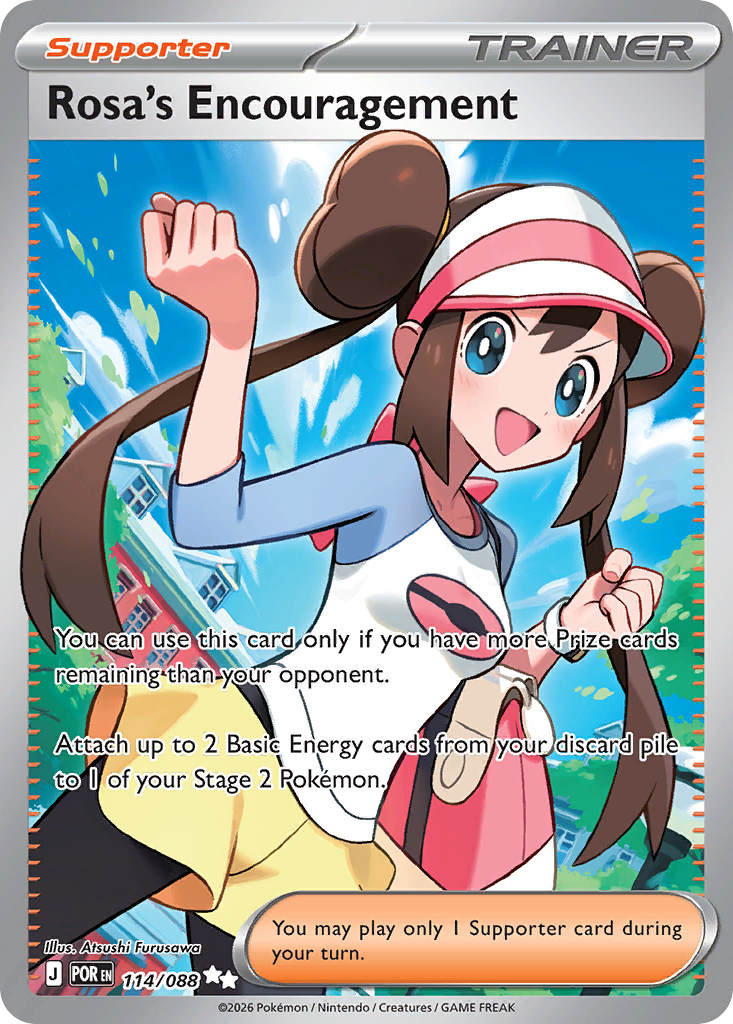 [ENG][NM] Karta Pokemon Rosa's Encouragement 114/088 - Perfect Order