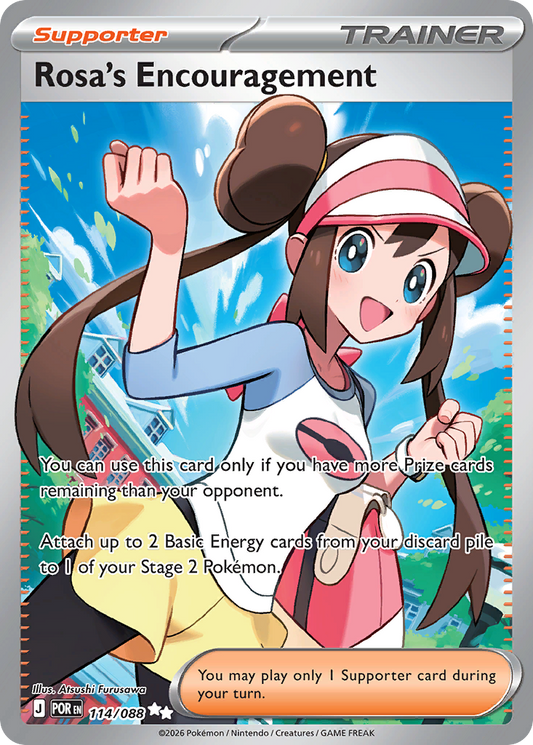 [ENG][NM] Karta Pokemon Rosa's Encouragement 114/088 - Perfect Order
