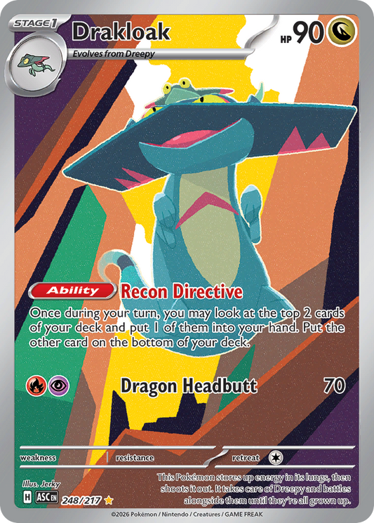 [ENG][NM] Karta Pokemon Drakloak 248/217 - Ascended Heroes