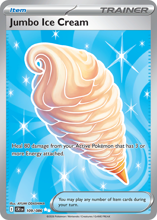 [ENG][NM] Karta Pokemon Jumbo Ice Cream 109/086 - Chaos Rising