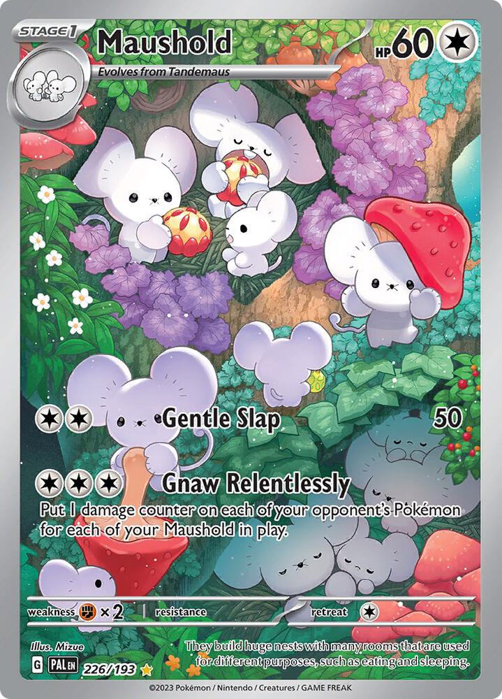 [ENG][NM] Karta Pokemon Maushold 226/193 - Paldea Evolved