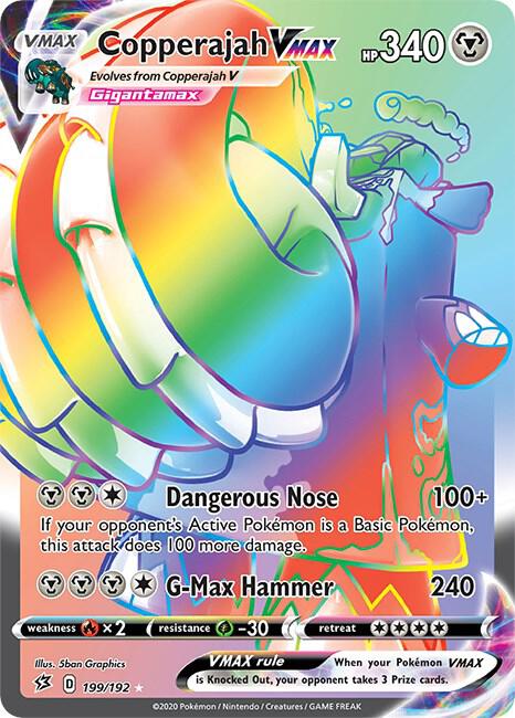 [ENG][NM] Karta Pokemon Copperajah VMAX 199 - Rebel Clash