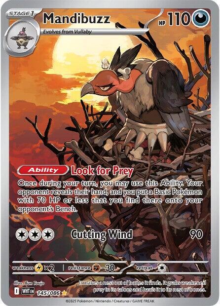 [ENG][NM] Karta Pokemon Mandibuzz 145/086 - White Flare