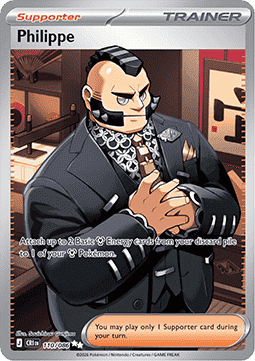 [ENG][NM] Karta Pokemon Philippe 110/086 - Chaos Rising