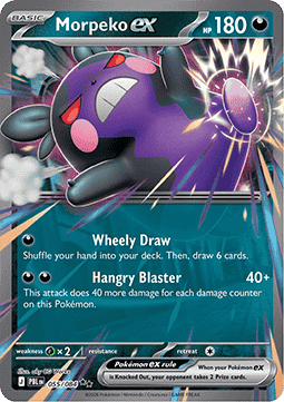 [ENG][NM] Karta Pokemon Morpeko ex 055/084 - Pitch Black