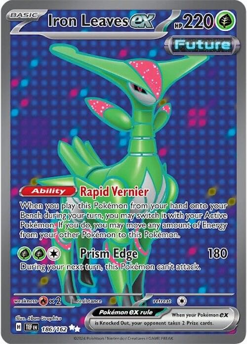 [ENG][NM] Karta Pokemon Iron Leaves ex 186/162 - Temporal Forces