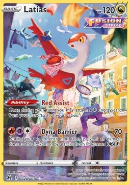 [ENG][NM] Karta Pokemon Latias GG20 - Crown Zenith