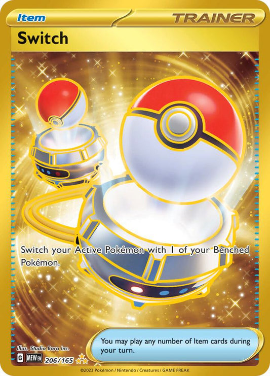 [ENG][NM] Karta Pokemon Switch 206/165 - 151