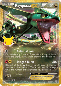 [ENG][NM] Karta Pokemon Rayquaza EX 85 - 30C DRX