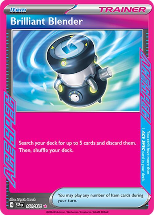 [ENG][NM] Karta Pokemon Brilliant Blender 164/191 - Surging Sparks