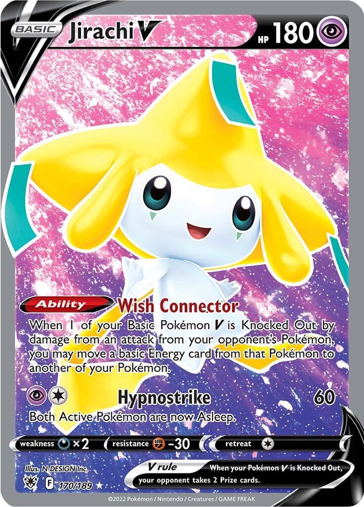 [ENG][NM] Karta Pokemon Jirachi V 170/189 - Astral Radiance
