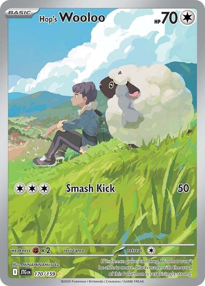 [ENG][NM] Karta Pokemon Hop's Wooloo 170/159 - Journey Together