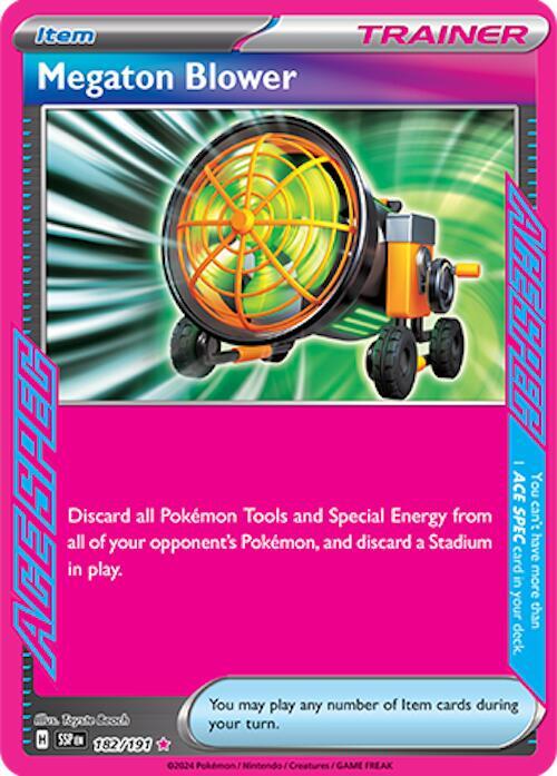 [ENG][NM] Karta Pokemon Megaton Blower 182/191 - Surging Sparks