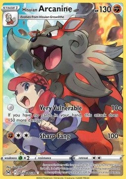 [ENG][NM] Karta Pokemon Hisuian Arcanine TG08 - Lost Origin