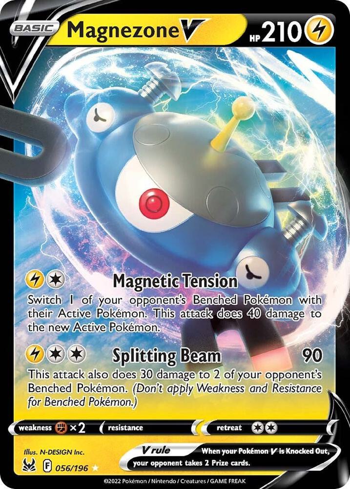 [ENG][NM] Karta Pokemon Magnezone V 056/196 - Lost Origin