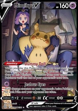 [ENG][NM] Karta Pokemon Mimikyu V TG16 - Brilliant Stars