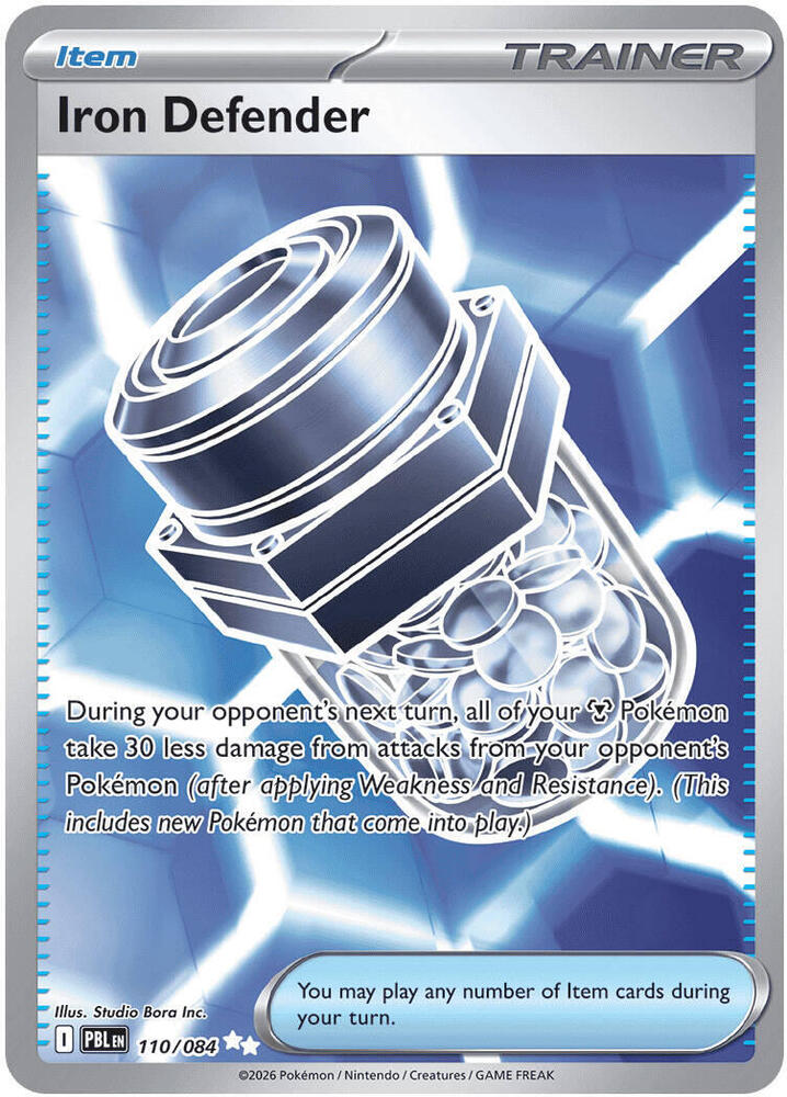 [ENG][NM] Karta Pokemon Iron Defender 110/084 - Pitch Black