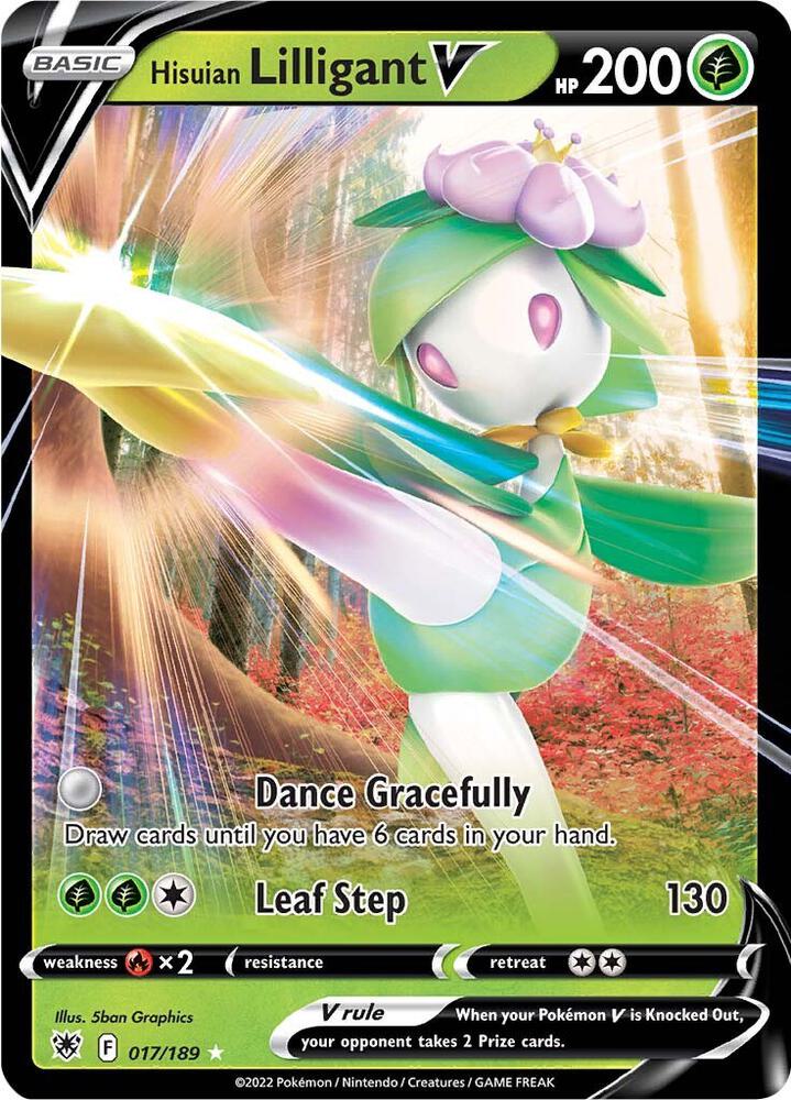[ENG][NM] Karta Pokemon Hisuian Lilligant V 017/189 - Astral Radiance
