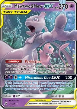[ENG][NM] Karta Pokemon Mewtwo & Mew GX 71 - Unified Minds