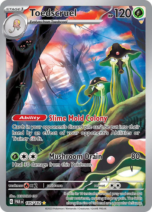 [ENG][NM] Karta Pokemon Toedscruel 185/182 - Paradox Rift