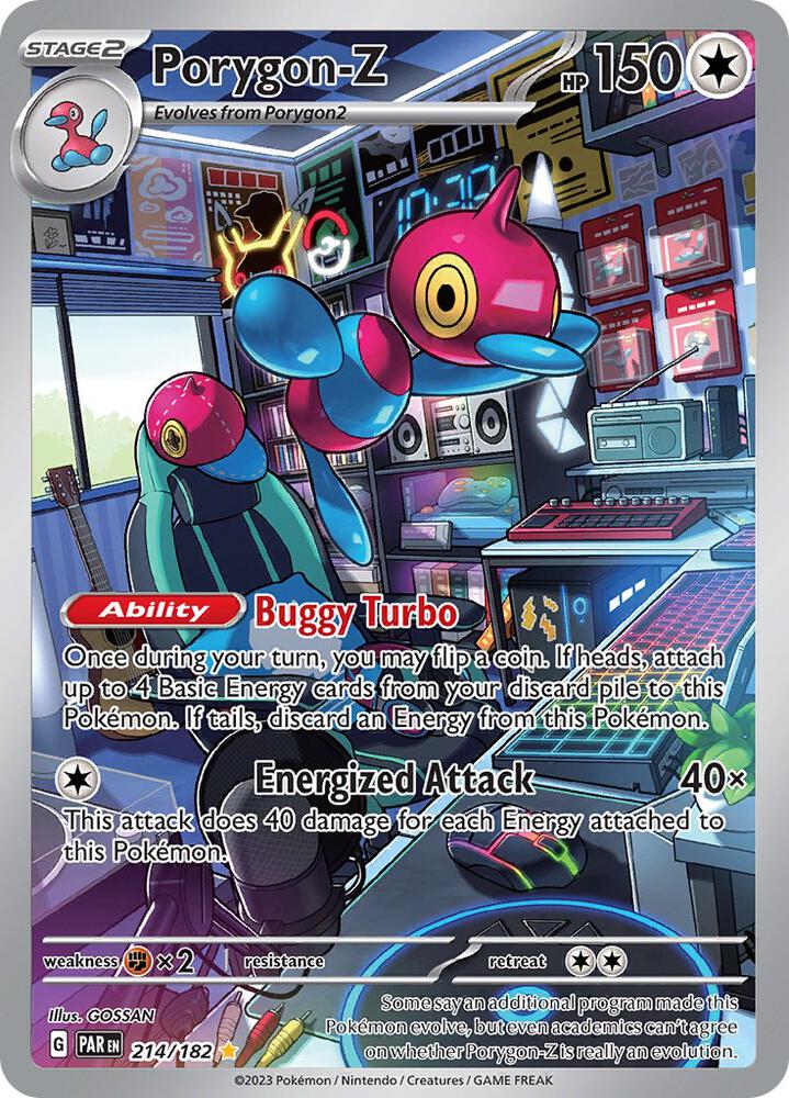 [ENG][NM] Karta Pokemon Porygon-Z 214/182 - Paradox Rift