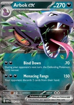 [ENG][NM] Karta Pokemon Arbok ex 024/165 - 151