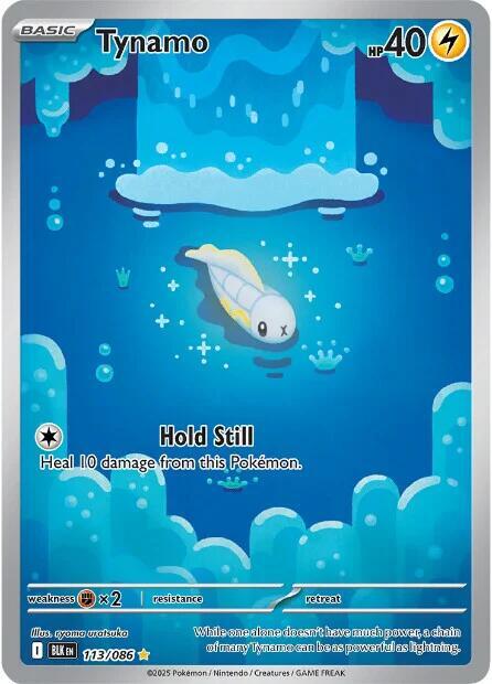 [ENG][NM] Karta Pokemon Tynamo 113/086 - Black Bolt