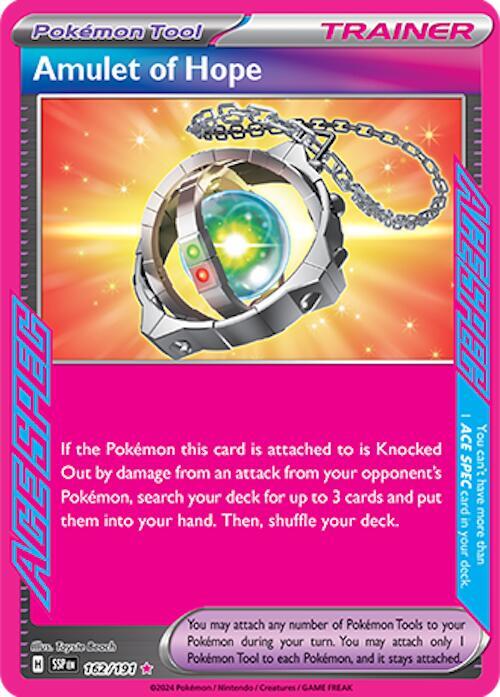 [ENG][NM] Karta Pokemon Amulet of Hope 162/191 - Surging Sparks