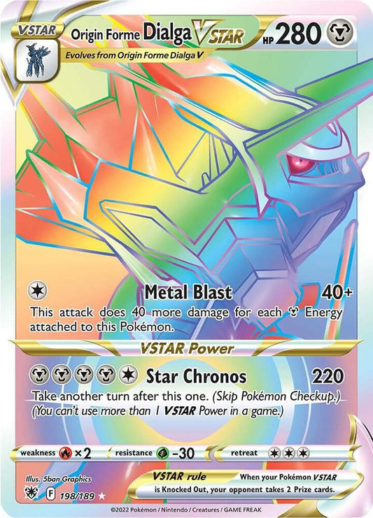 [ENG][NM] Karta Pokemon Origin Forme Dialga VSTAR 198/189 - Astral Radiance