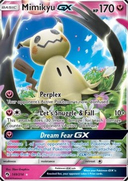 [ENG][NM] Karta Pokemon Mimikyu GX 149 - Lost Thunder