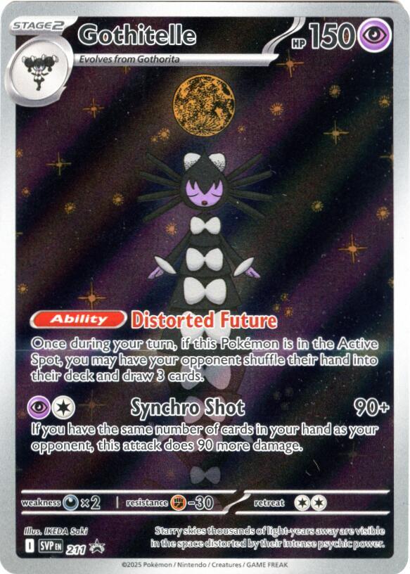 [ENG][NM] Karta Pokemon Gothitelle 211 - SVP Black Star Promos