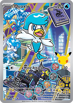 [ENG][NM] Karta Pokemon Quaxly 63 - MEP Black Star Promos