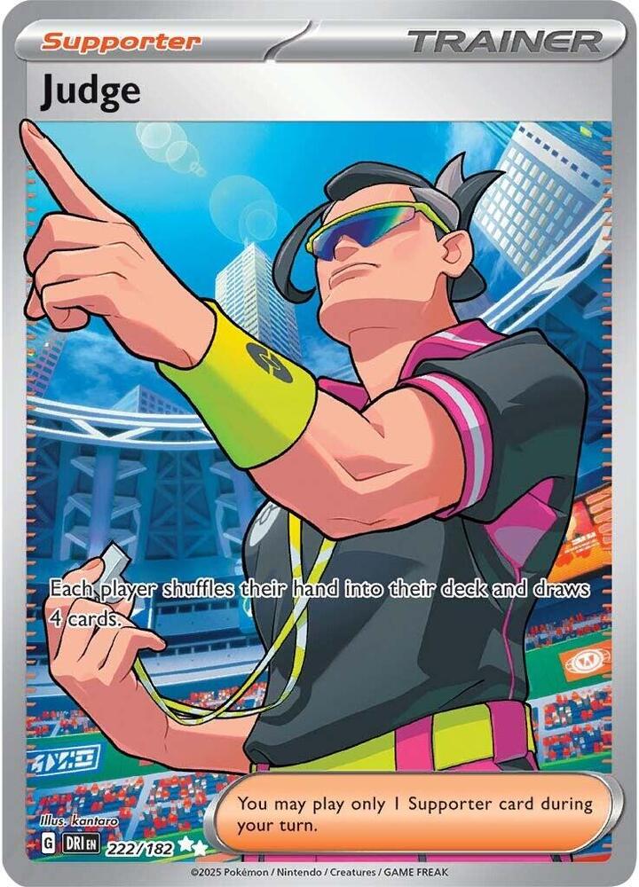 [ENG][NM] Karta Pokemon Judge 222/182 - Destined Rivals