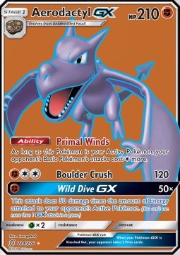 [ENG][NM] Karta Pokemon Aerodactyl GX 224 - Unified Minds
